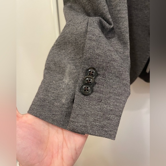 Gant Weekender Fit Jersey Blazer in Gray, Size 46R - Picture 6 of 6